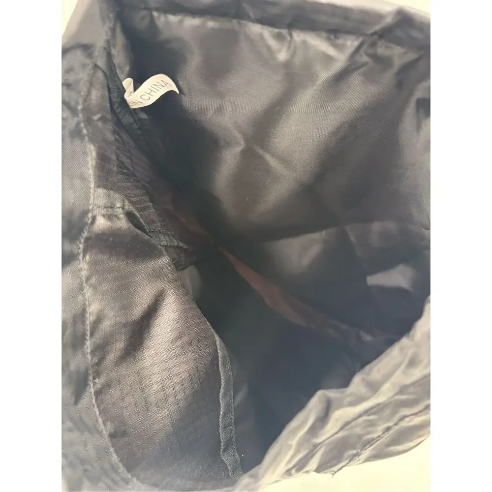 Ogio Sling Bag Backpack Travelers Black One Shoulder Drawstring Close‎